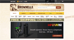 Desktop Screenshot of brownells.com