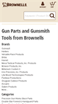 Mobile Screenshot of item.brownells.com