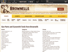 Tablet Screenshot of item.brownells.com